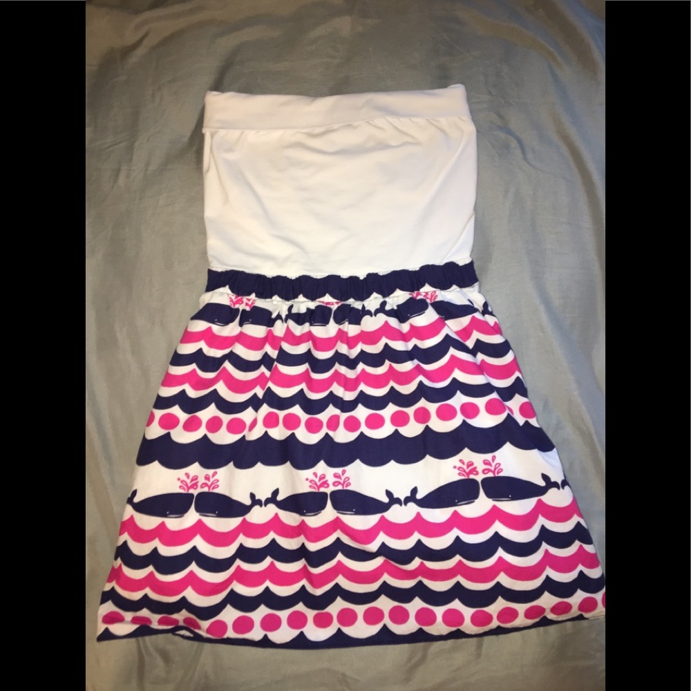 Lilly Pulitzer Whales Tale print dress